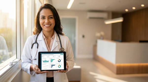 Painel da Clínica: Os 10 Números da Tela Única
